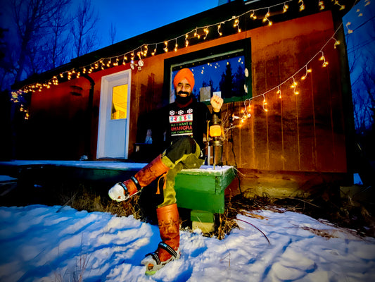 From my cabin in the Yukon wilderness, I wish you a Merry Christmas